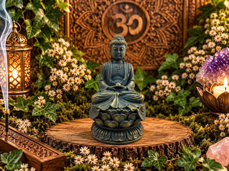 Buda sentado Amitabha